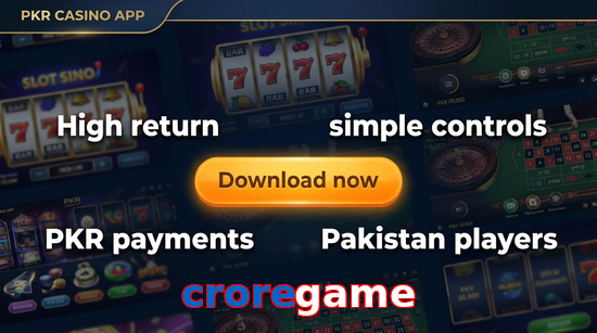 Main screen of Croregame gamedownload page for PK players